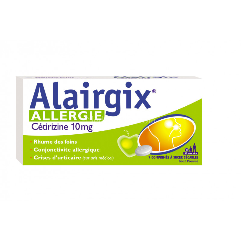 Alairgix Comprim S Cetirizine Allergies