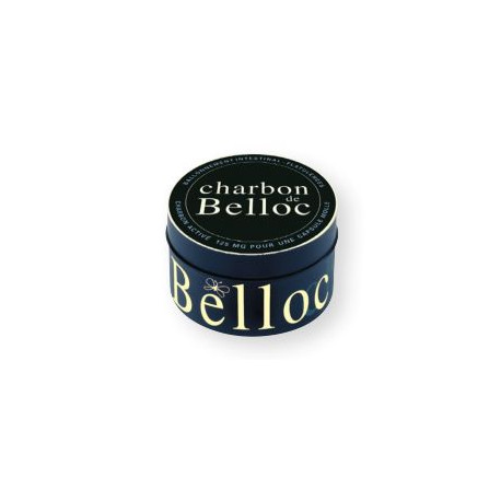 Charbon de Belloc Activated Carbon (125 mg) Capsules – Pack of 36 (Metal  Tub) Belloc