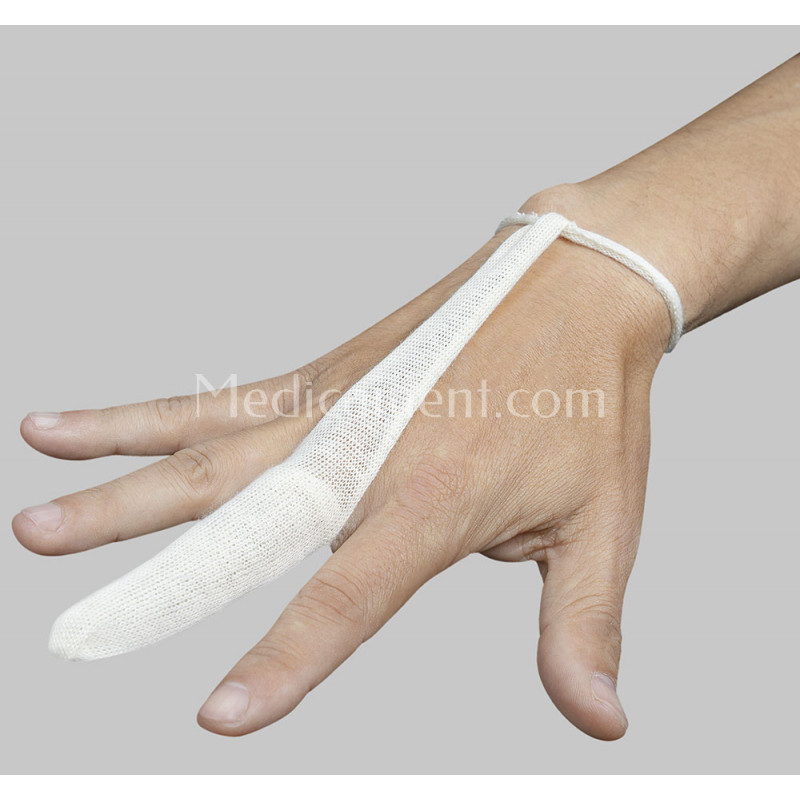 20pcs Bandage des doigts, Premier Secours Bandage Tublar Finger Roll Bandage  Tubulaire Bandage Doigts Pansements Doigt Bandage Tubulaire