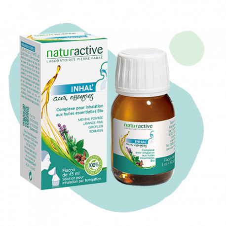 INHAL solution pour inhalation aux huiles essentielles Naturactive