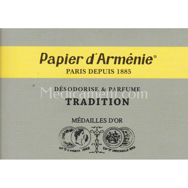Papier d'Arménie - Carnet Tradition Parfum d'Intérieur