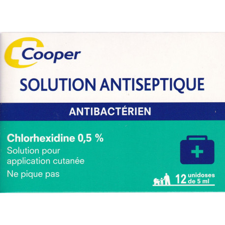 SOLUTION ANTISEPTIQUE UNIDOSES - STERIPAN