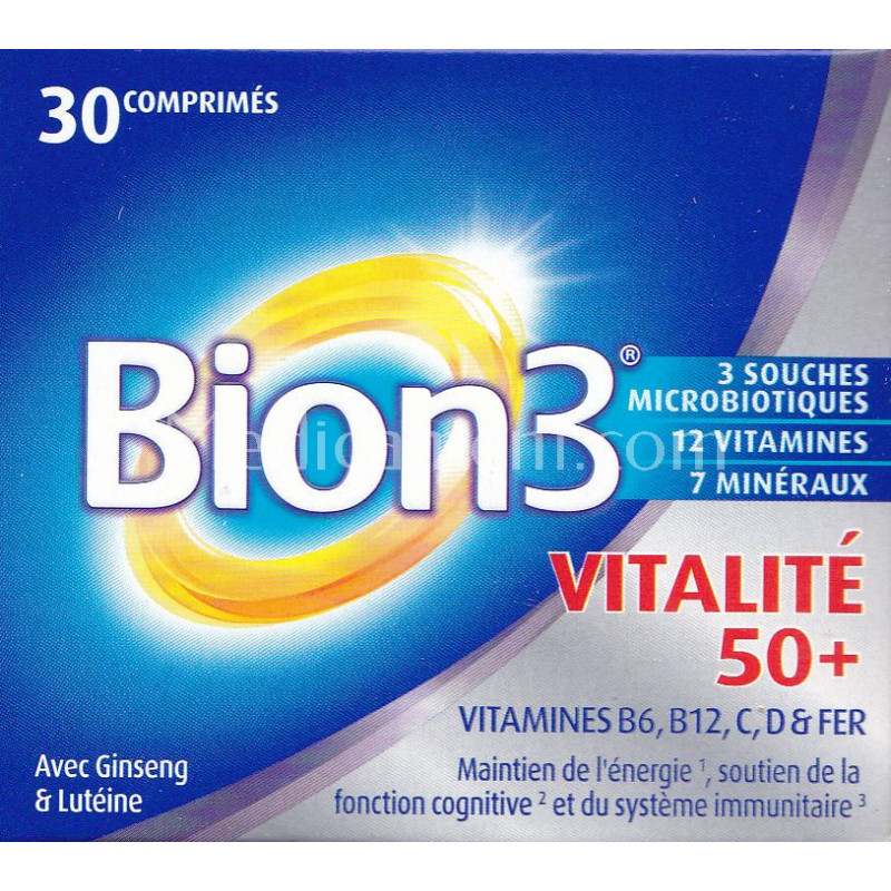 Bion 3 Vitalité 50+ - 90 comprimés - Pharmacie en ligne