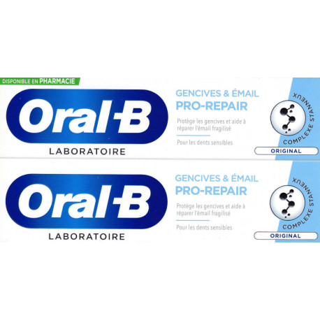 Dentifrice Gencives & Email Pro-Repair Oral-B lot2