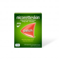 Nicoretteskin 10 mg/16h Patch nicotine Sevrage tabagique b28