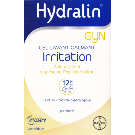 Hydralin gyn - Mycose, toilette intime - Pharmacie Homéopathique Centrale
