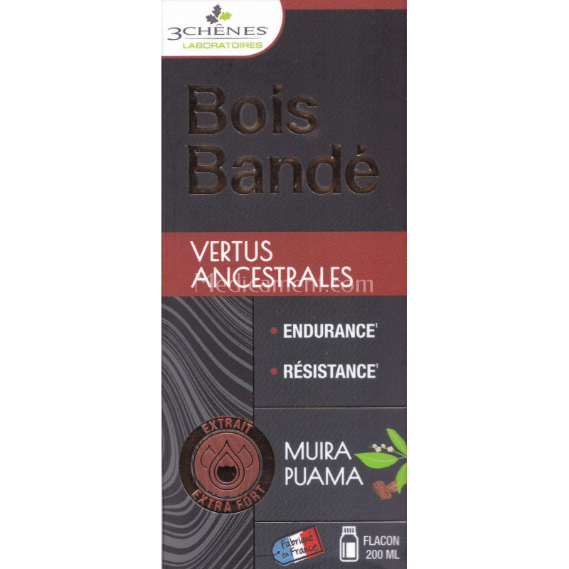 Bois Bandé Endurance & Résistance - 200 ml