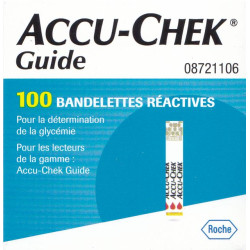 Lecteur de glycémie Accu-Chek Guide avec SmartPack™.