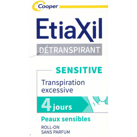 Etiaxil Détranspirant Sensitive Aisselles Peaux sensibles Roll-on 15 ml