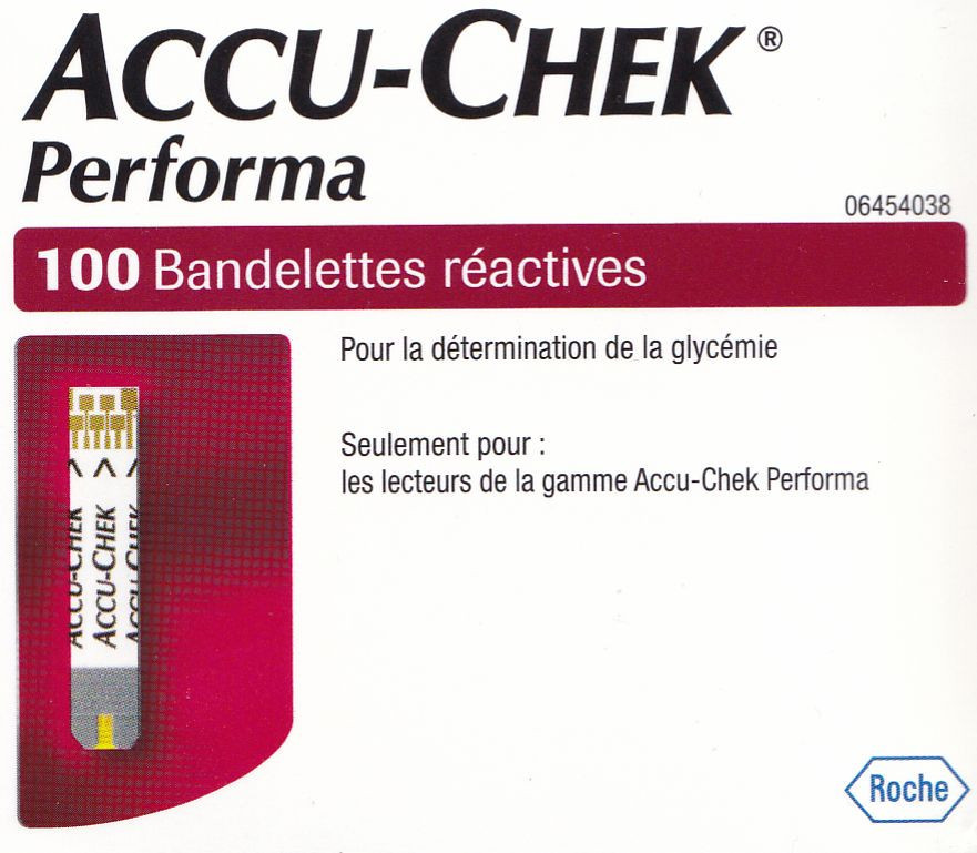Accu-Chek Bandelettes Performa