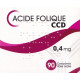 Acide Folique CCD. 0,4 mg 90 Comprimés