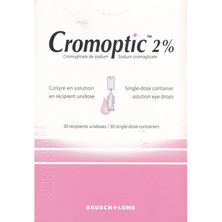 Cromoptic 2 % Collyre 10 Unidoses