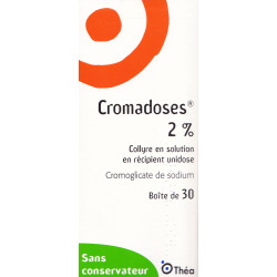 Cromadoses 2 % Collyre 30 unidoses
