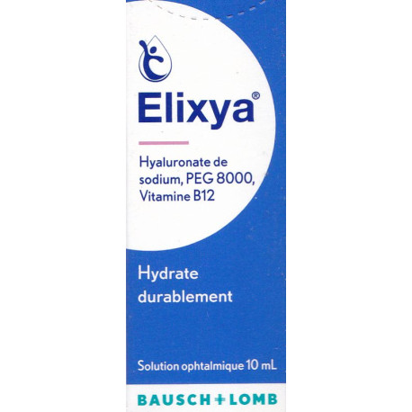 Elixya Solution ophtalmique 10 ml