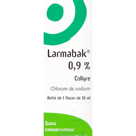 Larmabak 0,9% Collyre