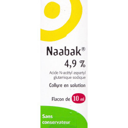 Naabak 4,9 % Collyre Flacon de 10 ml
