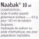 Naabak 4,9 % Collyre Flacon de 10 ml composition