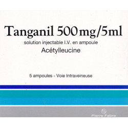 Tanganil 500mg/5ml Ampoules injectables