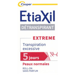 Etiaxil Détranspirant Extrême Aisselles Peaux normales Roll-on 15 ml