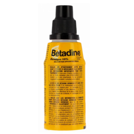 Bétadine Dermique 10 % Solution 125 ml