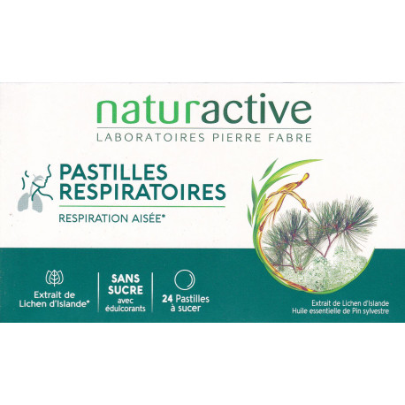 Pastille respiratoire Naturactive