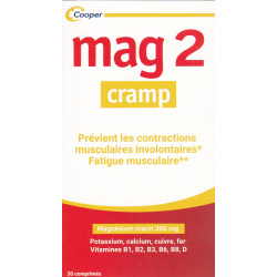 Mag 2 cramp 30 comprimés