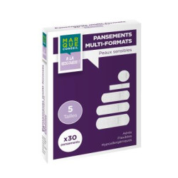 Pansements multiformats peau sensible x30 Marque conseil