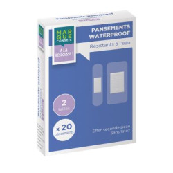 Pansements waterproof x20 Marque Conseil