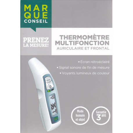 Thermomètre multifonction Sans contact Marque conseil