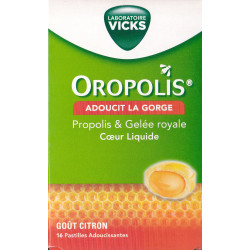 OROPOLIS coeur liquide Gelée royale pastilles pour la gorge 