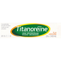 Titanoréïne lidocaïne 2 % Crème 20 g