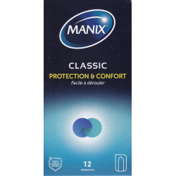 MANIX Classic Protection & Confort 12 Préservatifs