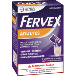 FERVEX Adultes Etat grippal 8 Sachets