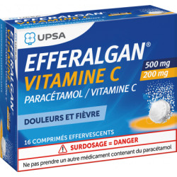 Efferalgan Vitamine C UPSA 16 Comprimes effervescents