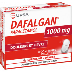 Dafalgan 1G 8 comprimes pelliculés