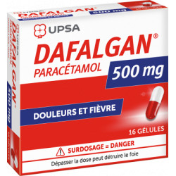 Dafalgan 500mg 16 gelules