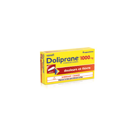 Doliprane 1000 mg  suppositoires