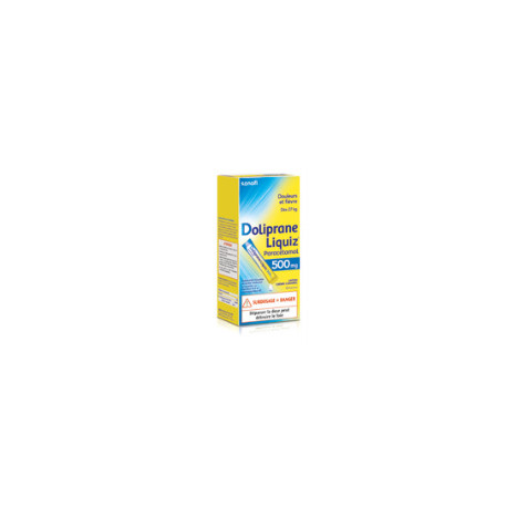 Doliprane Liquiz 500 mg Sachets Suspension buvable