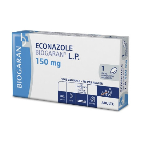 Econazole LP 150 mg Biogaran