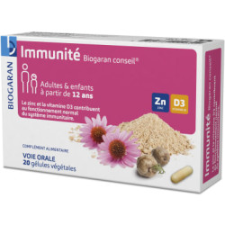 Immunité 20 Gélules Biogaran Conseil