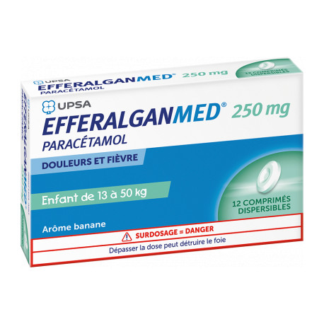 EfferalganMed 250 mg Comprimé orodispersible