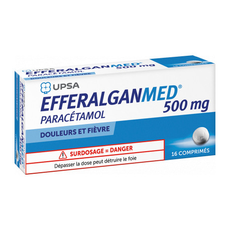 EfferalganMed 500 mg 16 Comprimés