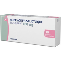 Acide acétylsalicylique 100 mg 30 Comprimés Biogaran