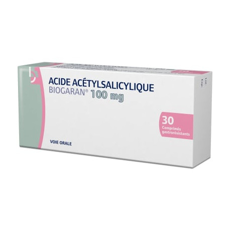 Acide acétylsalicylique 100 mg 30 Comprimés Biogaran