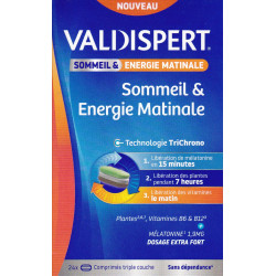 Valdispert Sommeil & Energie Matinale 24 Comprimés