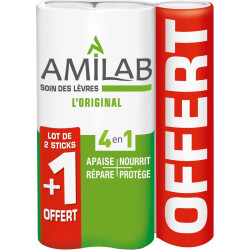 Amilab Soin des lèvres L'original Offre trio