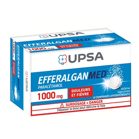 EfferalganMed 1000 mg Comprimés effervescents