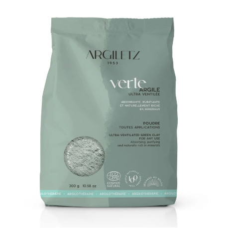 Argile verte pulvérisée 300g Argiletz