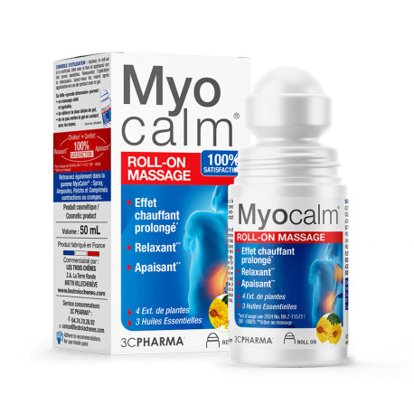 Myocalm Roll on contractions musculaires 3CPharma