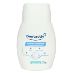 Dentactiv 4 Poudre dentaire 75 g Gilbert